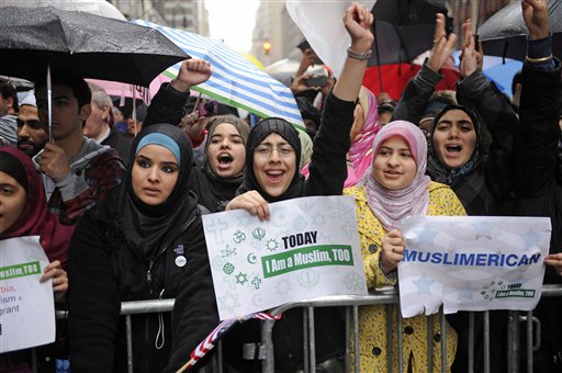 Muslim Hearings Rally
