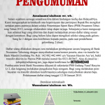 pengumuman 1