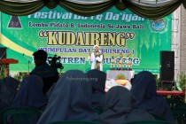Suasana di Lokasi utama pengehalatan akbar Festifal Da'i dan Da'iyah se-Jawa Bali