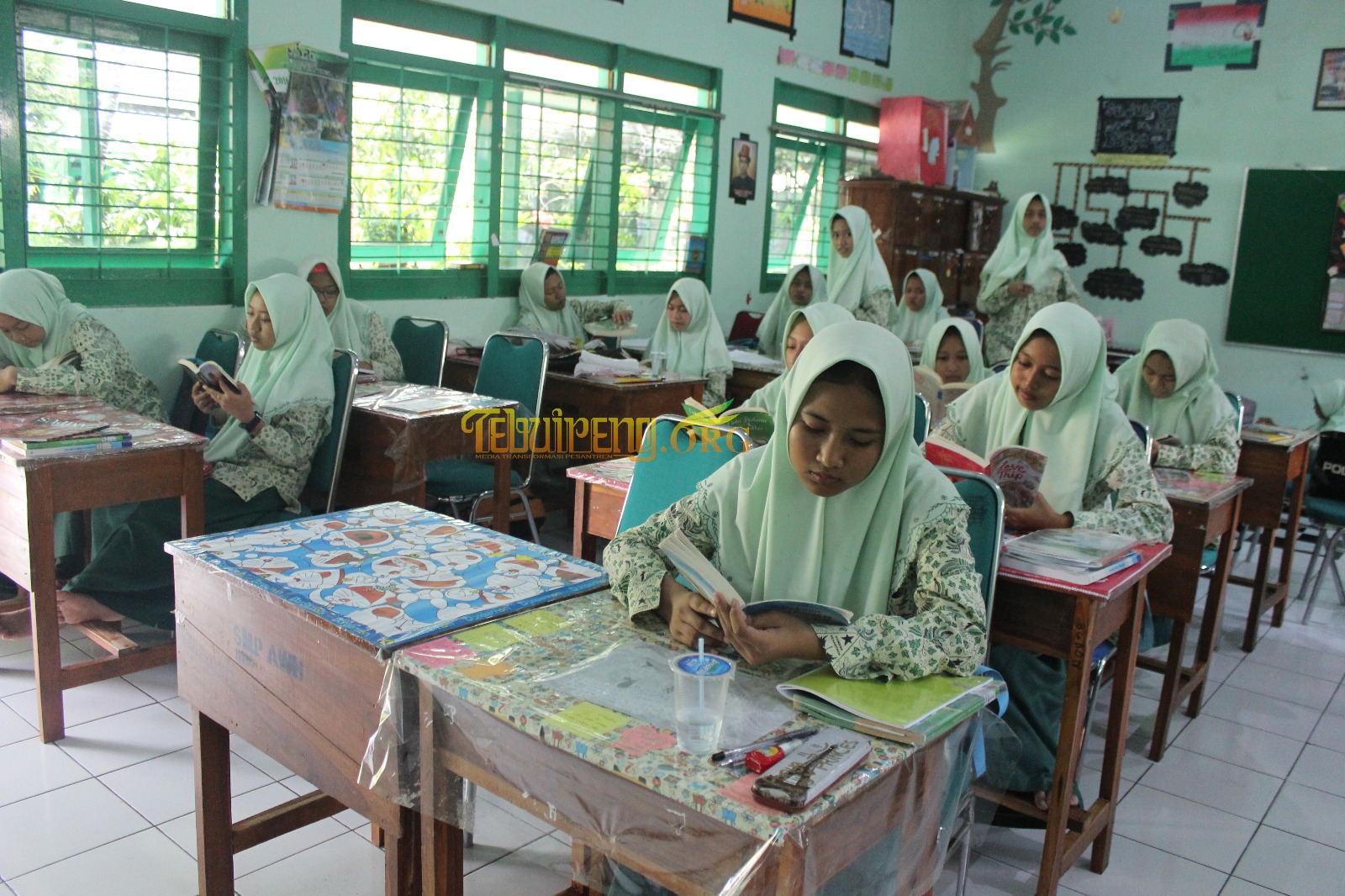 Gerakan Literasi Sekolah, Gebrakan SMP A. Wahid Hasyim