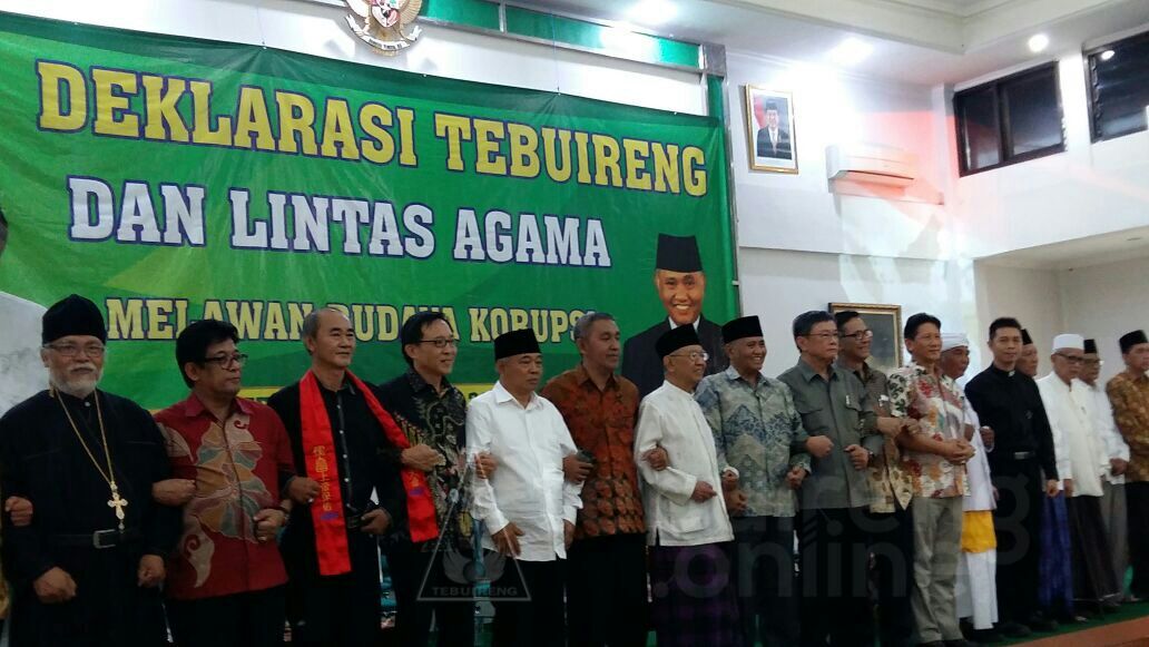 Pengertian Korupsi Tokoh Lintas Agama Serukan Perlawanan Terhadap Budaya 