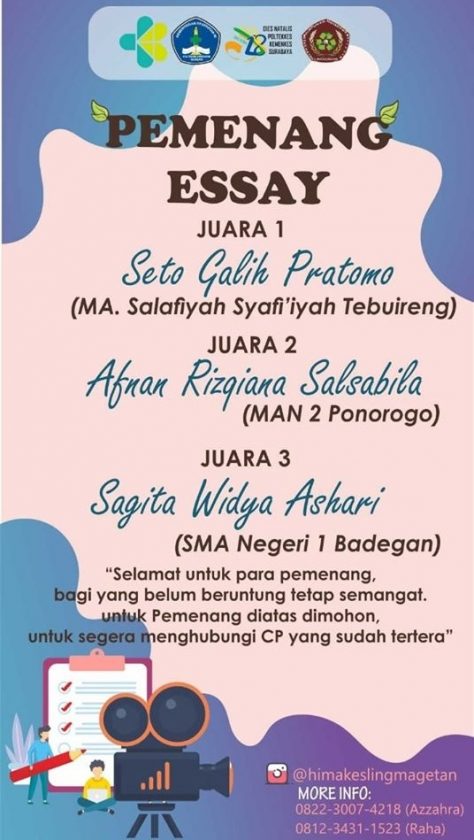 Contoh esai lingkungan pdf image