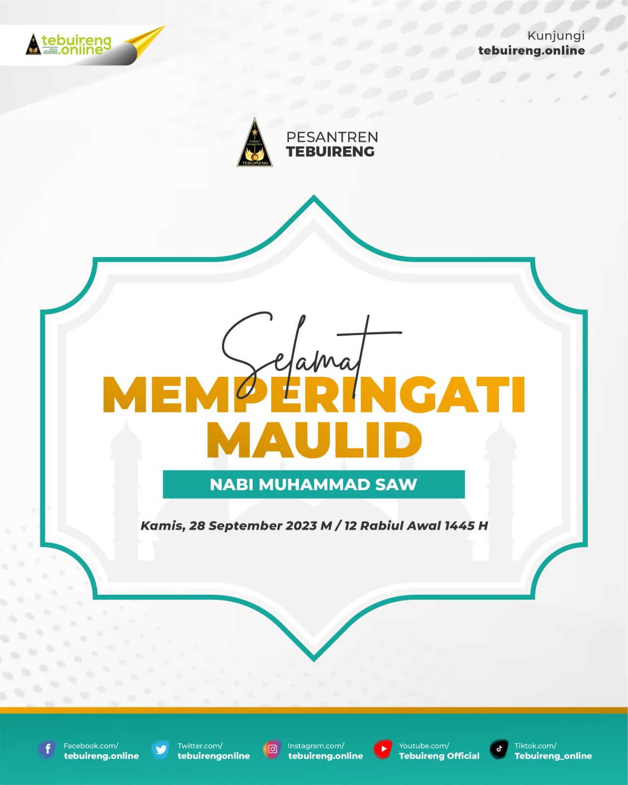 Adakah Dalil Merayakan Maulid Nabi? | Tebuireng Online