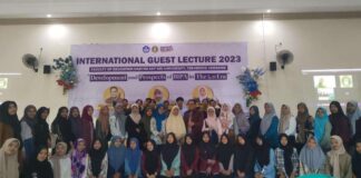 Fakultas Ilmu Pendidikan (FIP) Universitas Hasyim Asy’ari (Unhasy) menggelar seminar Internasional Guest Lecture 2023 di Gedung A, Aula Lt. 3 Unhasy Tebuireng, Jombang, Rabu (22/11/2023).