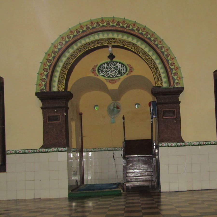 Mihrab Masjid Pondok Putra Pesantren Tebuireng