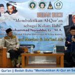 Bedah Buku “Membuktikan Al-Qur’an sebagai Kalam Ilahi” bersama Ustadz Muhammad Nuruddin Lc., M.A., di aula kantor pusat lantai dua MQ, Sabtu (2/11/2024)