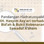 Pandangan KH Hashyim Asy'ari terhadap Bidah dan Kebenaran Sawadul a'zham. Ilustrator: Iva