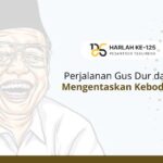 Perjalanan Gus Dur dalam Mengentaskan Kebodohan. Ilustrator: Iva