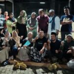 pertemuan silaturahmi dan rapat kerja panitia Halal Bihalal (HBH) tahun 2025 oleh alumni SMA A Wahid Hasyim (AWH) angkatan 92. Foto: Hoo