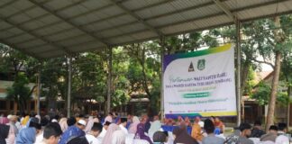 Suasana silaturahmi antara wali santri baru dengan jajaran guru SMA AWH, Kamis (3/7/2025). Foto: Ifa