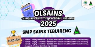 Ikuti Olimpiade Sains tingkat SD/MI se Nasional