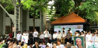 Tebuireng Sambut Ribuan Peserta Kirab Hari Santri MWCNU Diwek