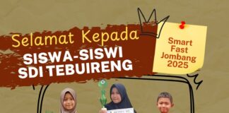 Tiga Siswa SDIT Kesamben Raih Prestasi di Ajang SMART FEST Jombang 2025