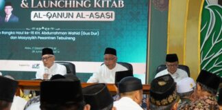 Momen Haul ke-16 Gus Dur, IKAPETE Luncurkan Kitab Qanun Asasi Karya Hadratussyaikh
