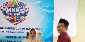 Siswi SMA AWH Raih Juara 2 Bulutangkis Putri MKKS Cup IV 2026