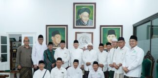 PWNU Jatim Anjangsana Idul Fitri ke Pesantren Tebuireng