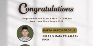 Siswa MA Salafiyah Syafi’iyah Tebuireng Raih Juara OLIMPABA Jatim 2026