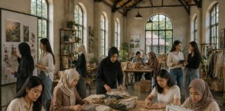 Perempuan di Antara Deru Mesin