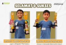 Dua Siswa Kembar SDI Tebuireng Soedigno Raih Prestasi di Olimpiade Duta Smart Organizer Mojokerto