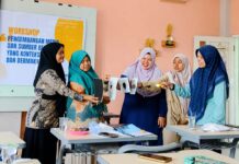 Tingkatkan Kompetensi Guru, SMP Terpadu Al Chodidjah Gelar Workshop Media Belajar Kontekstual