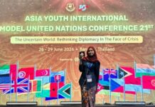 Prestasi Internasional! Siswi SMA Trensains Tebuireng Raih Honorable Mention di AYIMUN 2026
