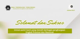 Manfaatkan Masa Liburan, Siswa SMA Trensains Borong Prestasi Tingkat Provinsi hingga Nasional