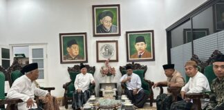 Jajaran Rektorat UNWAHAS Silaturahmi ke Tebuireng, Bahas Penelitian dan Kajian Qonun Asasi