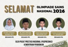 Empat Santri SMP Sains Tebuireng Lolos OSN Provinsi, Pertahankan Rekor Terbaik Jombang Dua Tahun Beruntun