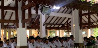 Sahkan 60 Kader Baru, PC GP Ansor Jombang Gelar Baiat Massal di Bumi Tebuireng