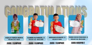 Empat Siswa SDI Tebuireng Borong Juara di Olimpiade, Awali Tahun Ajaran dengan Prestasi