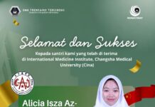 Dari Trensains Tebuireng ke China, Perjalanan Alicia Mengejar Mimpi Menjadi Dokter